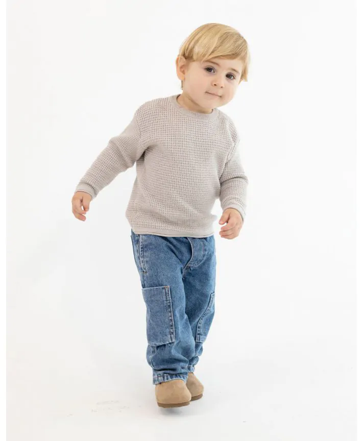 סוודר אוברסייז S