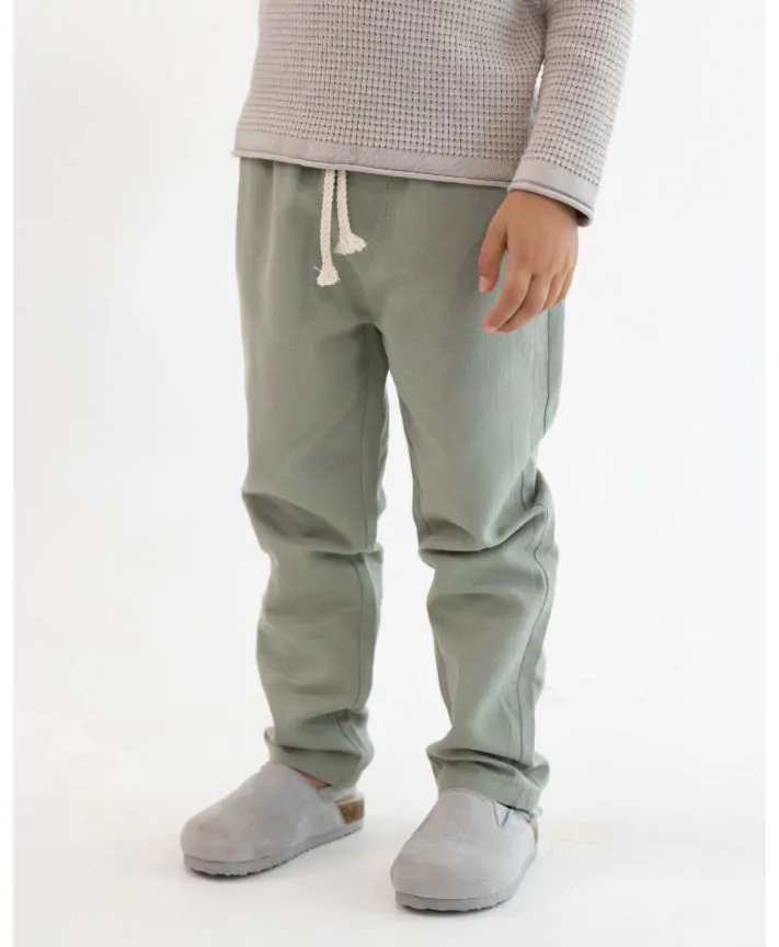 מכנסי אריג ספורט אלגנט ארוך