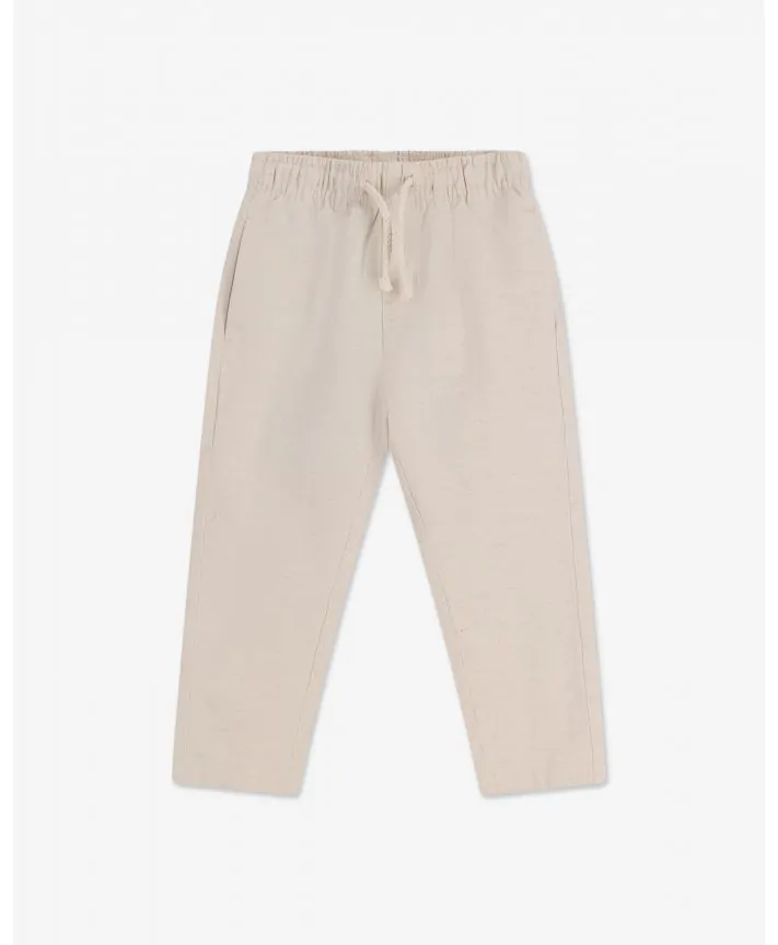 מכנסי אריג ספורט אלגנט ארוך