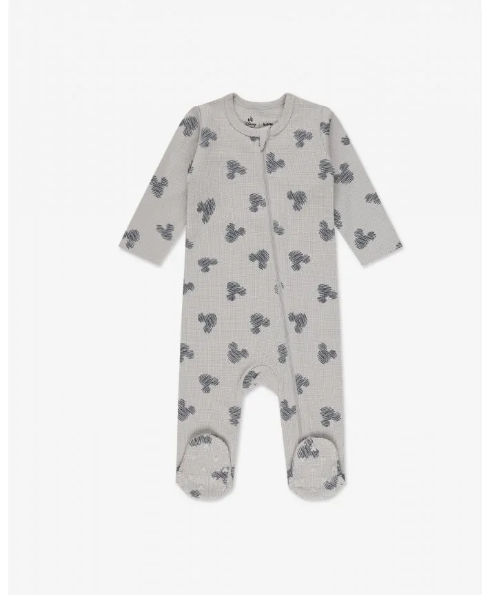 אוברול דיסני מבד פיקה עם רוכסן