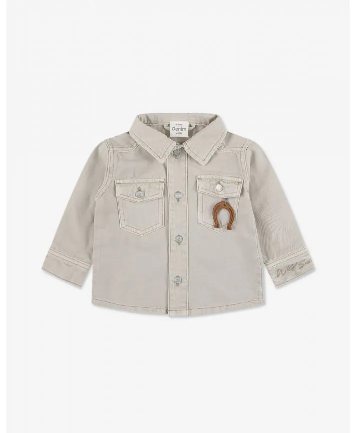 אוברשירט ג'ינס בייבי