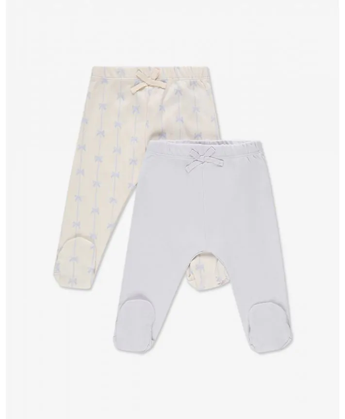 שני זוגות מכנסיים 0-3 