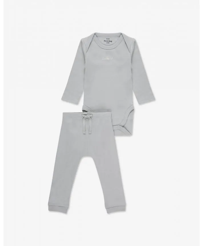 סט בגד גוף ומכנסיים