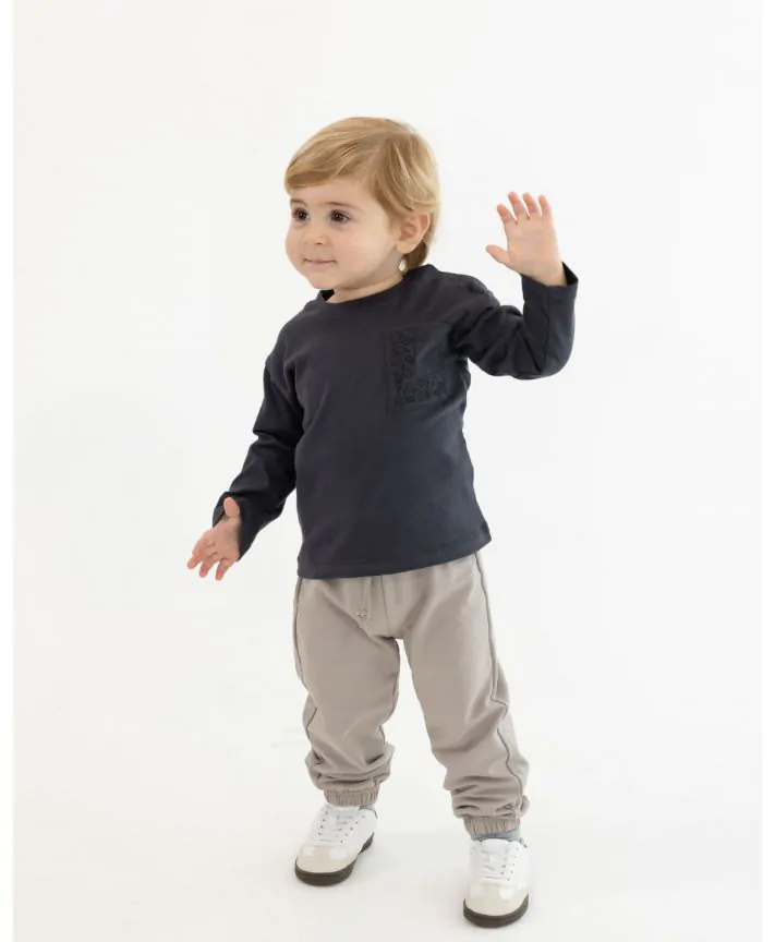 סט חולצה ומכנסיים בייבי KC