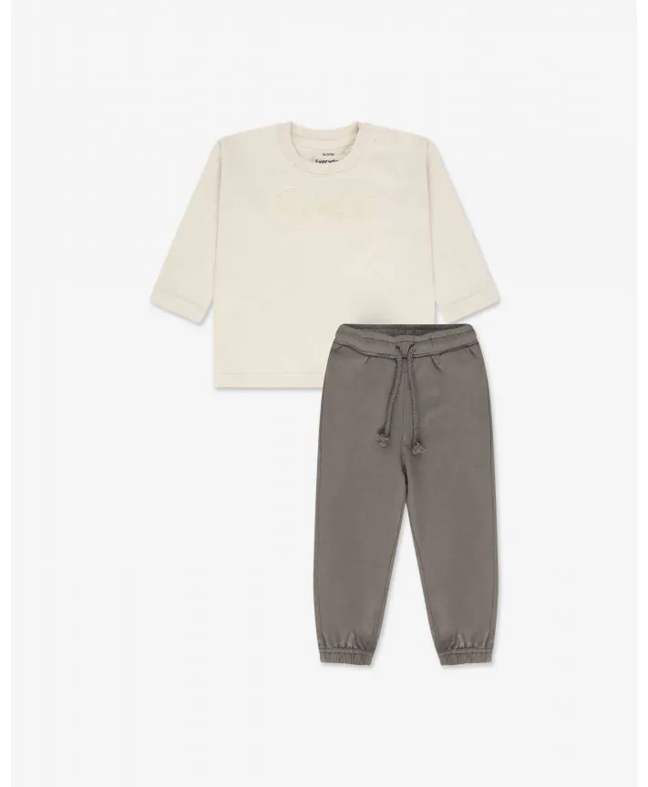 סט חולצה ומכנסיים בייבי