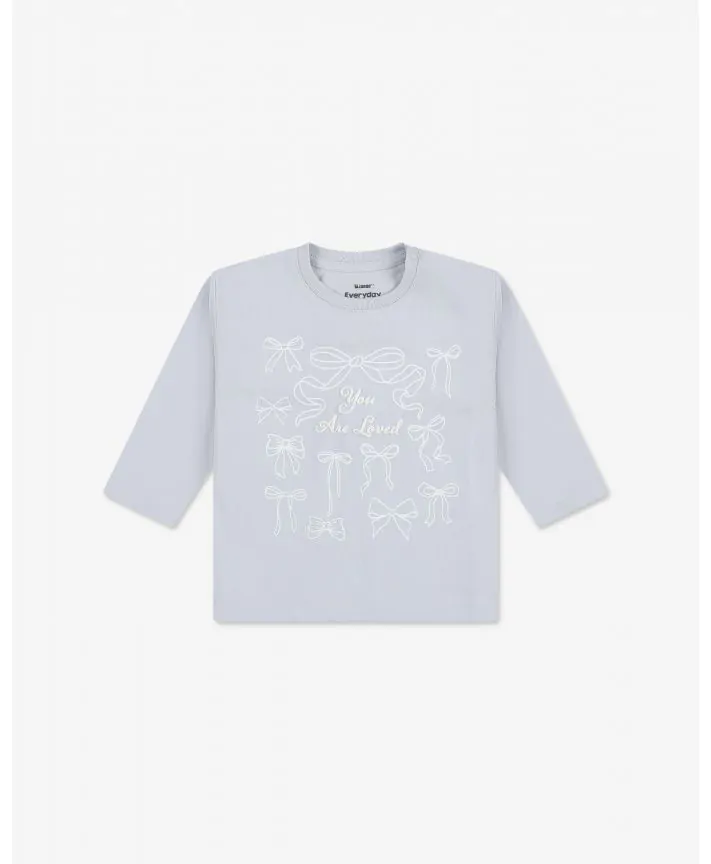 חולצת טי שרוולים ארוכים בנות בייבי