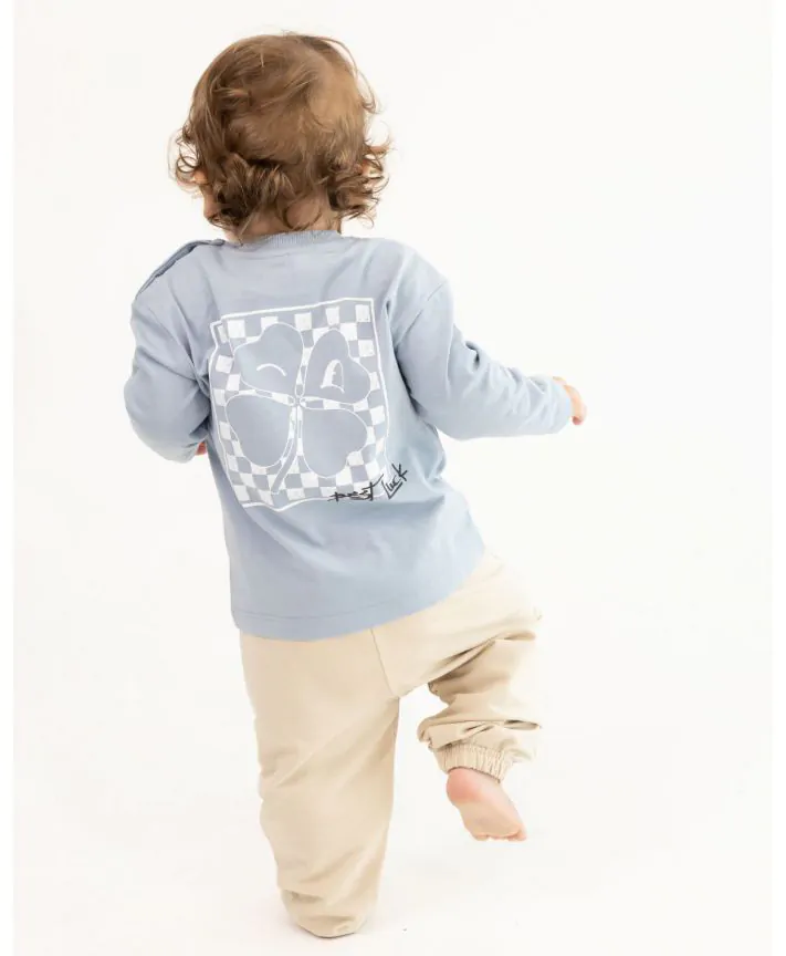 חולצת טי שרוולים ארוכים בנים בייבי