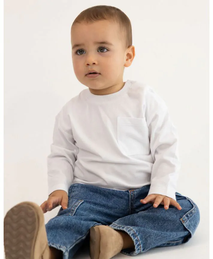 חולצת טי שרוולים ארוכים בנים בייבי