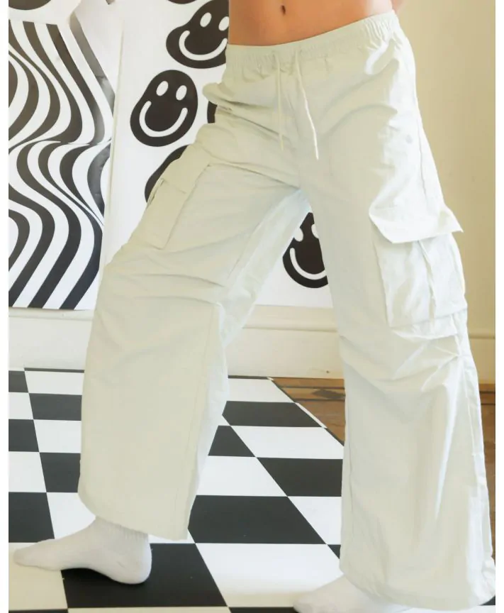 מכנסי היפ-הופ עם כיסים