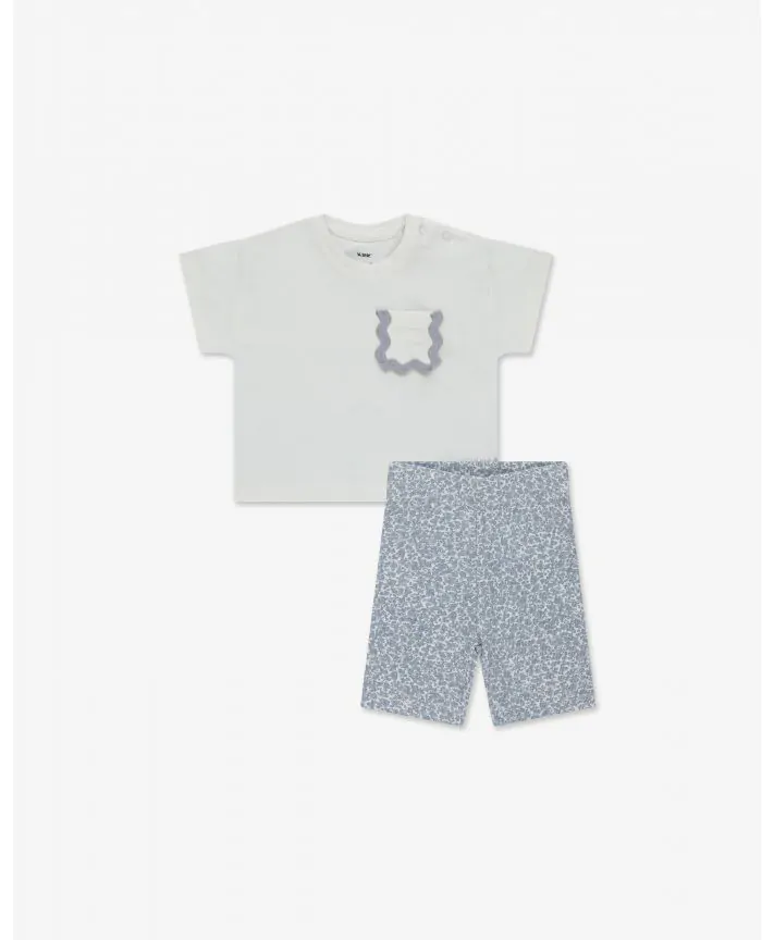 סט חולצה וטייץ ריב בייבי