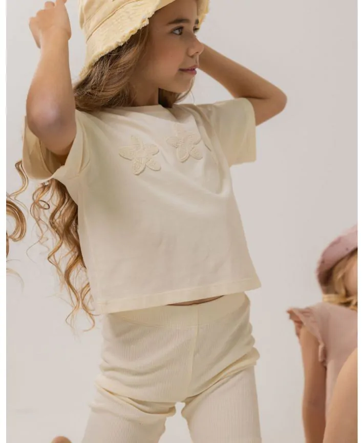 סט חולצה וטייץ ריב 