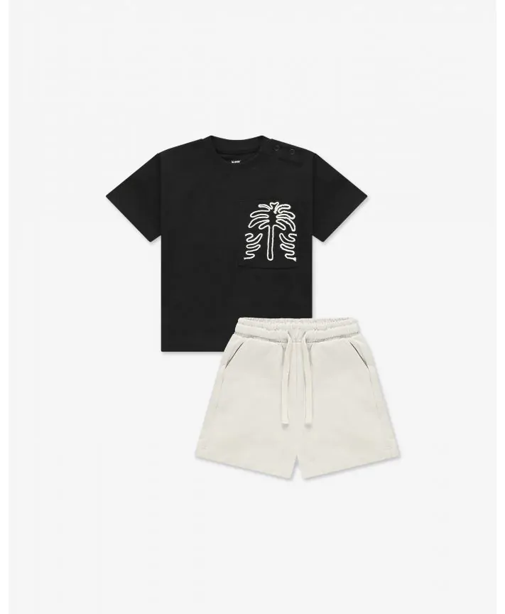 סט חולצה ומכנסיים בייבי