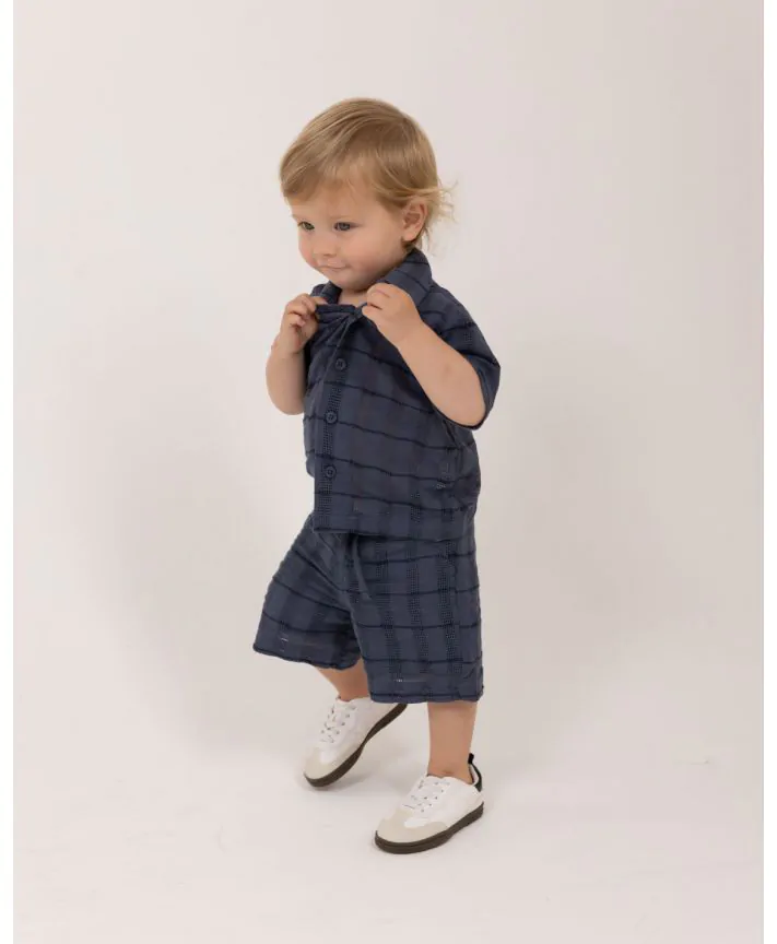 מכנסי ג'וגר קצרים בייבי