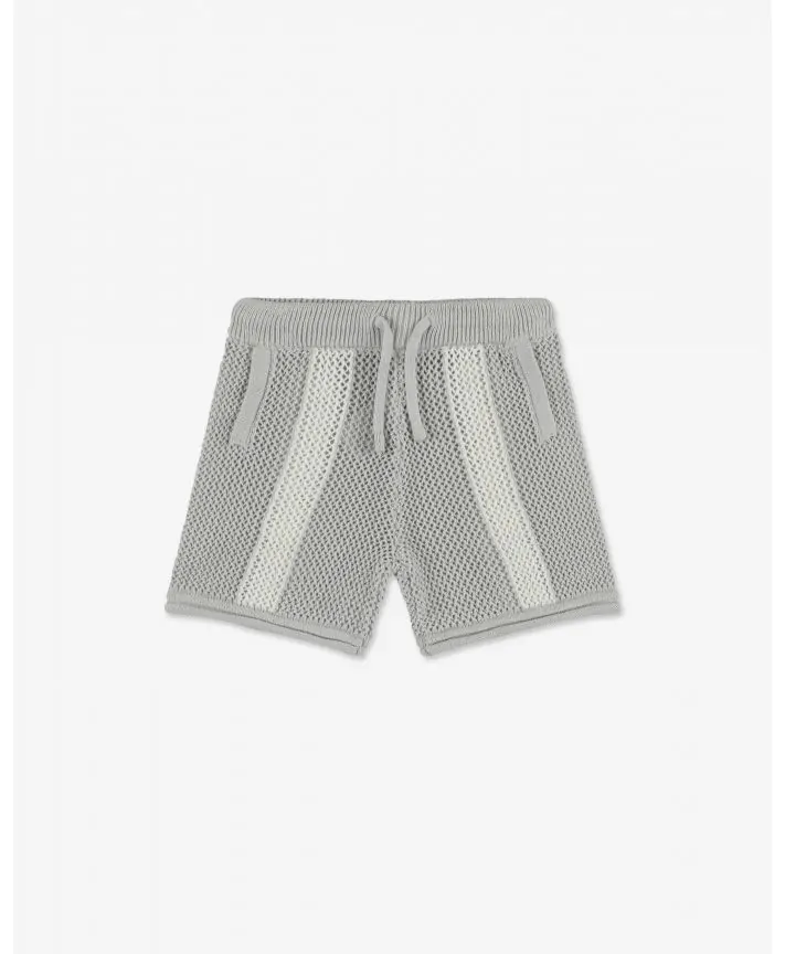 מכנסי קרושה קצרים עם פסים בייבי