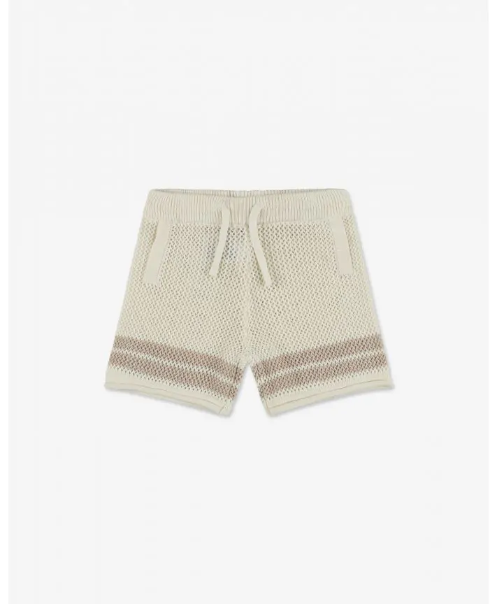 מכנסי קרושה קצרים עם פסים בייבי