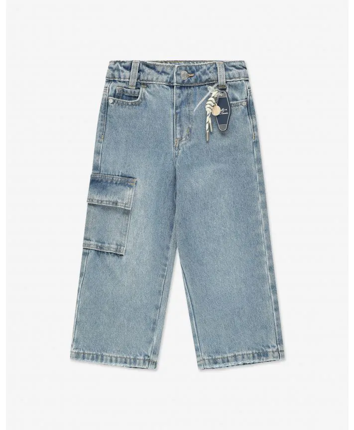 מכנסי ג'ינס ארוכים 