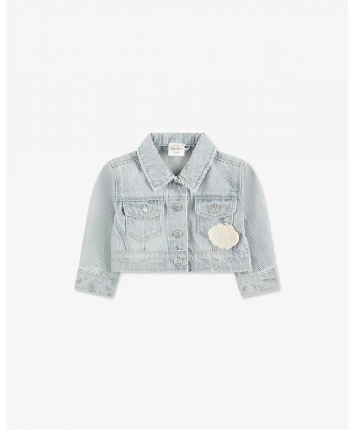 ג'קט ג'ינס קצר בייבי