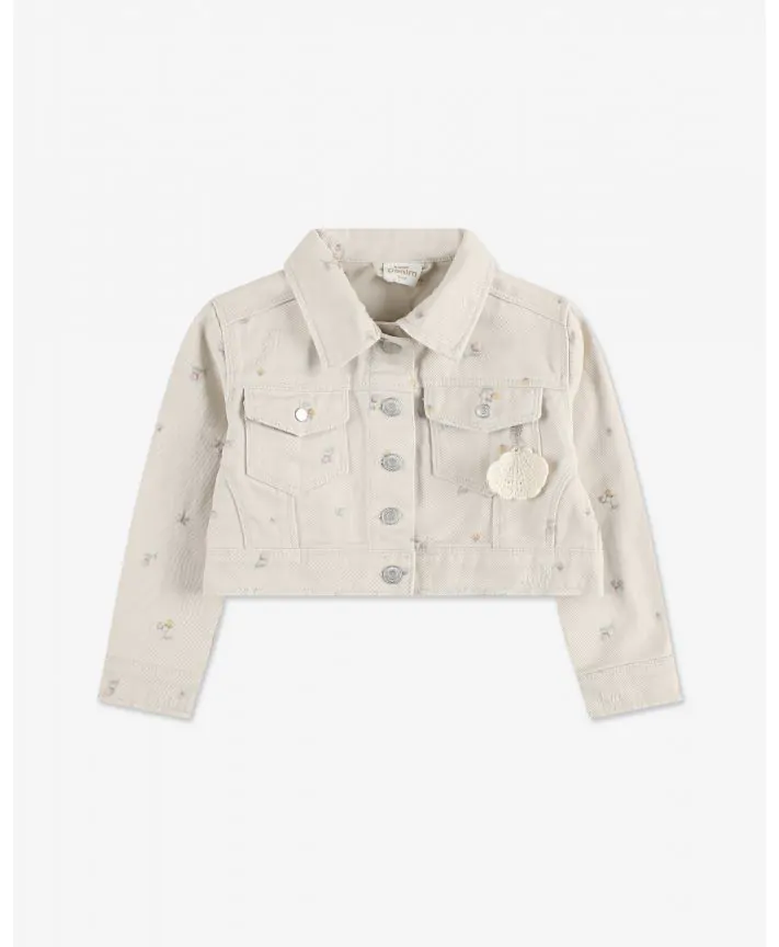 ג'קט ג'ינס קצר 