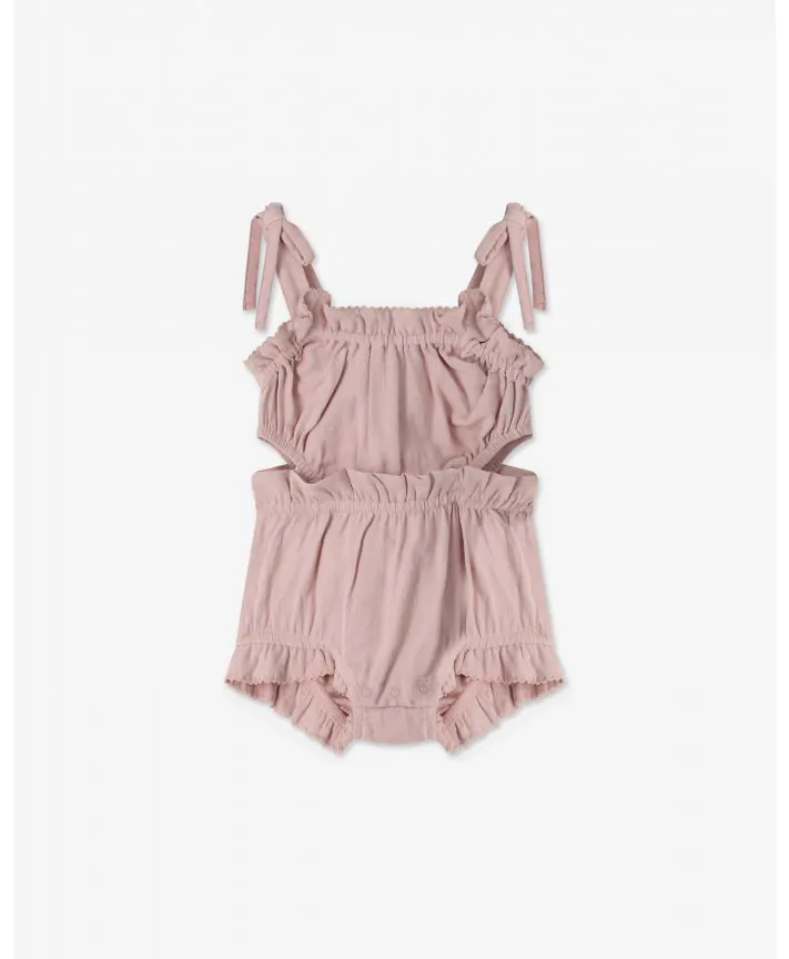 אוברול בלומרס נפוח עם פתחים בצדדים