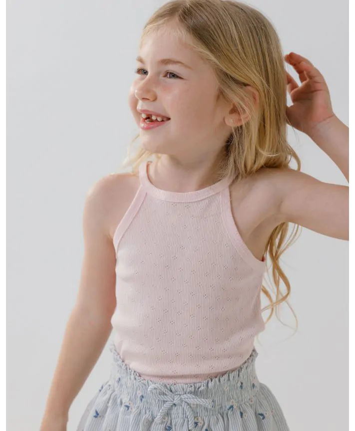 גופיית קולר עם קשירה בגב