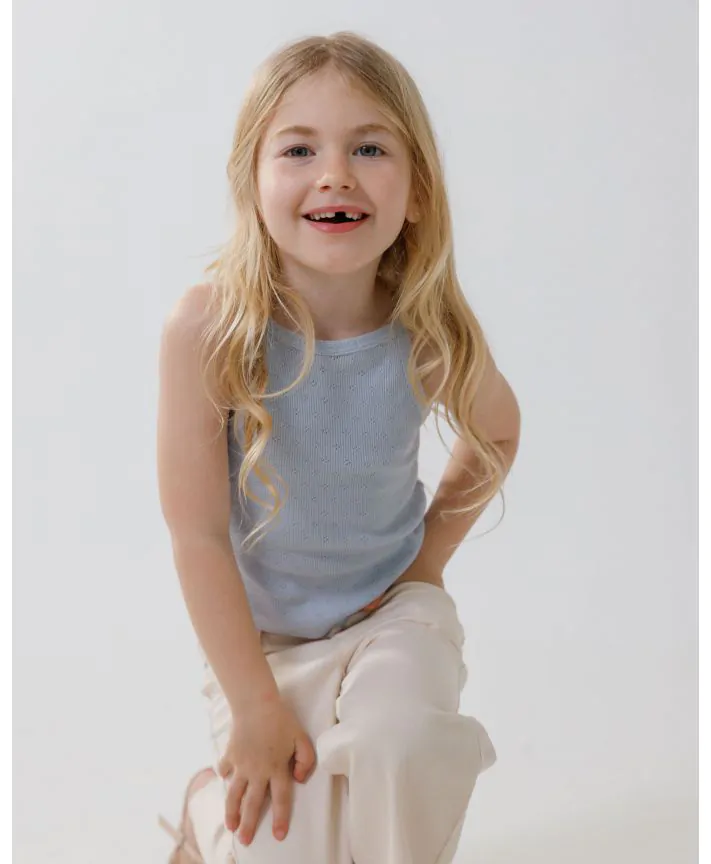 גופיית קולר עם קשירה בגב