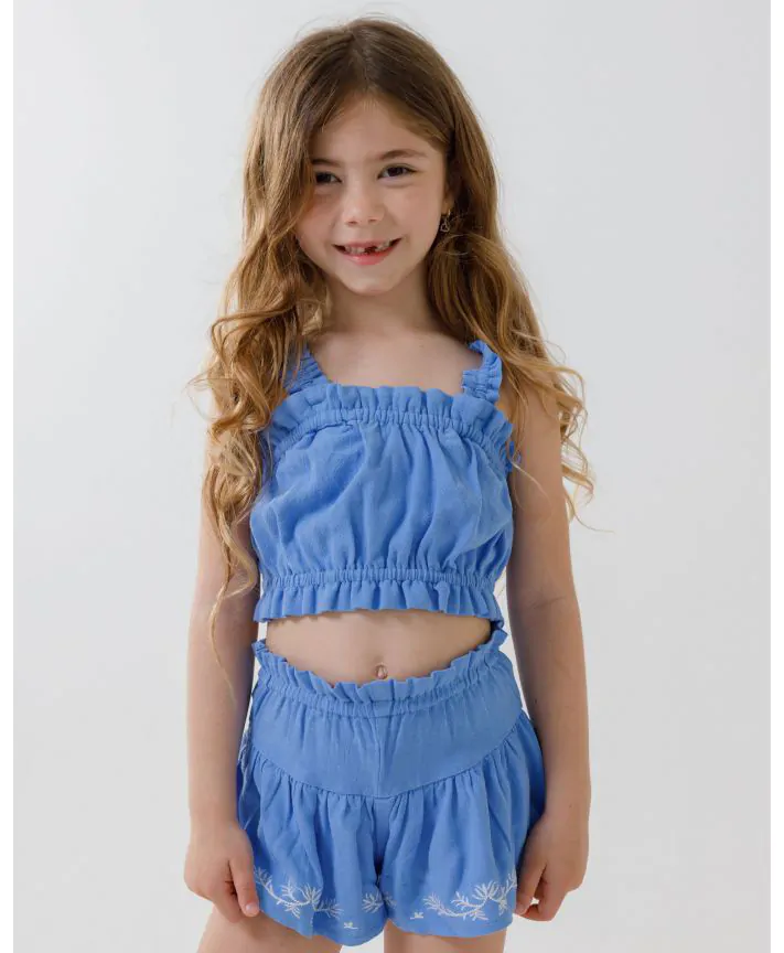 מכנסיי אריג קצרים