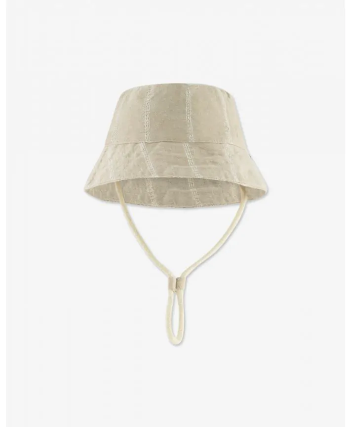 כובע באקט עם שרוך בייבי