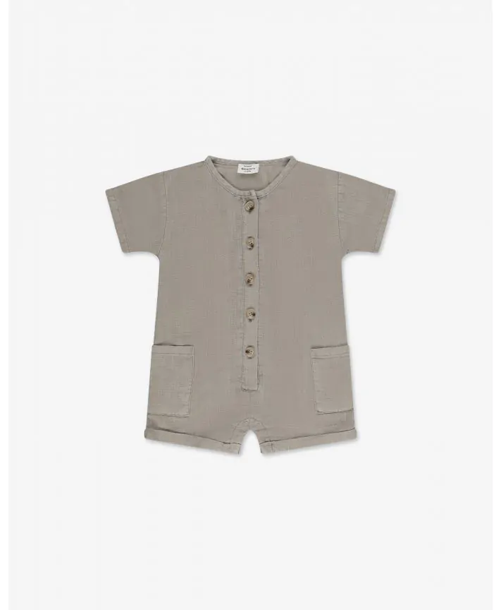 אוברול עם שרוולים קצרים בייבי