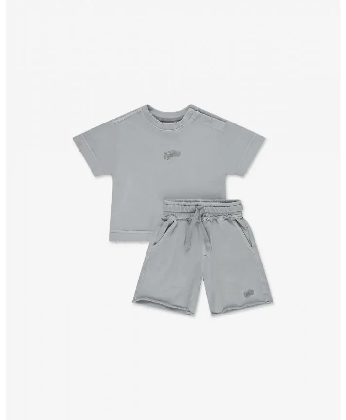 סט טי שרט ומכנס קצר בייבי