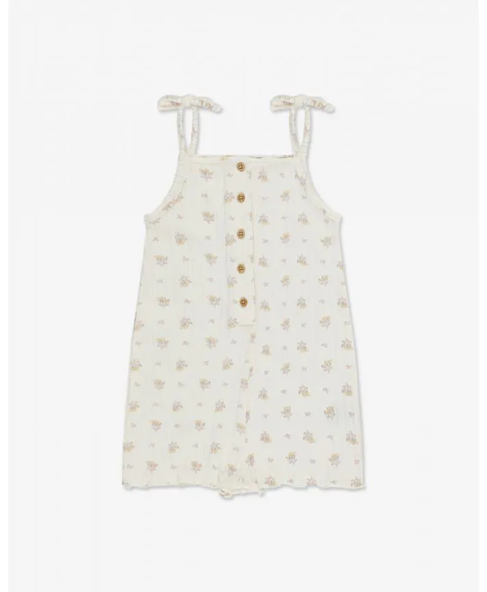 אוברול ריב כתפיות עם כפתרה