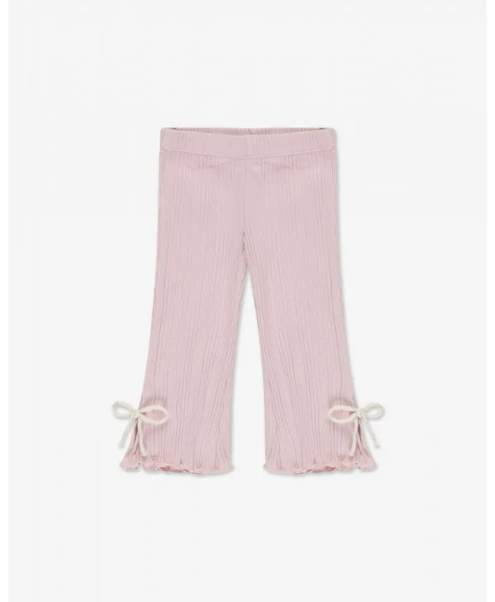 מכנסי פדלפון ארוכים ריב בנות בייבי