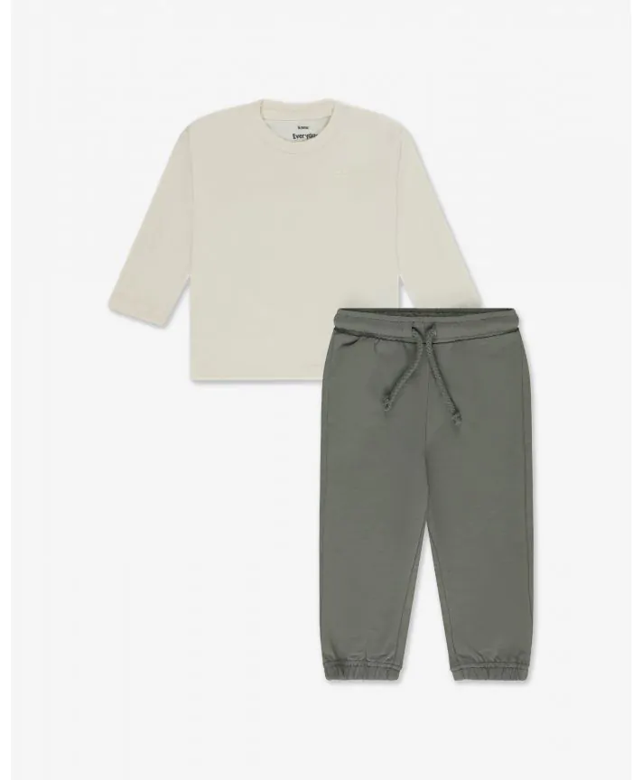 סט חולצה ומכנסיים בייבי