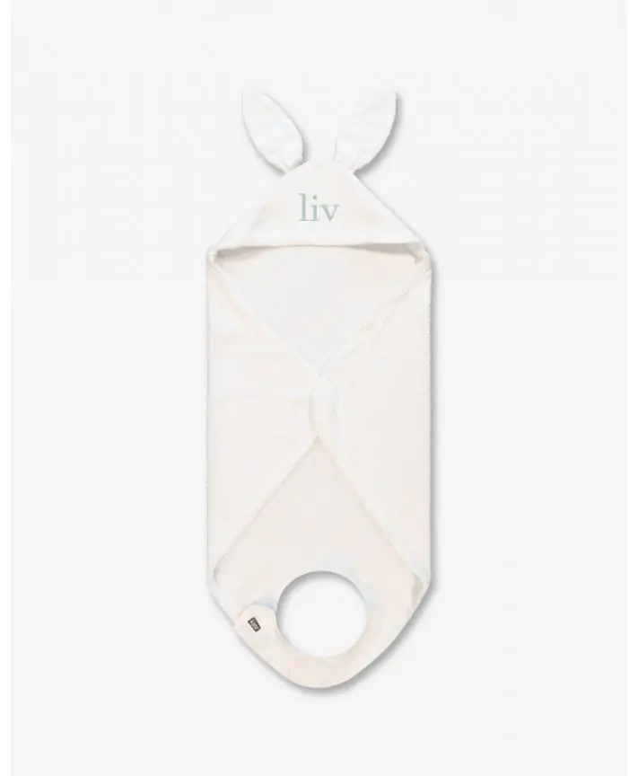 מגבת רחצה קפוצ'ון עם אוזני חיה לתינוק