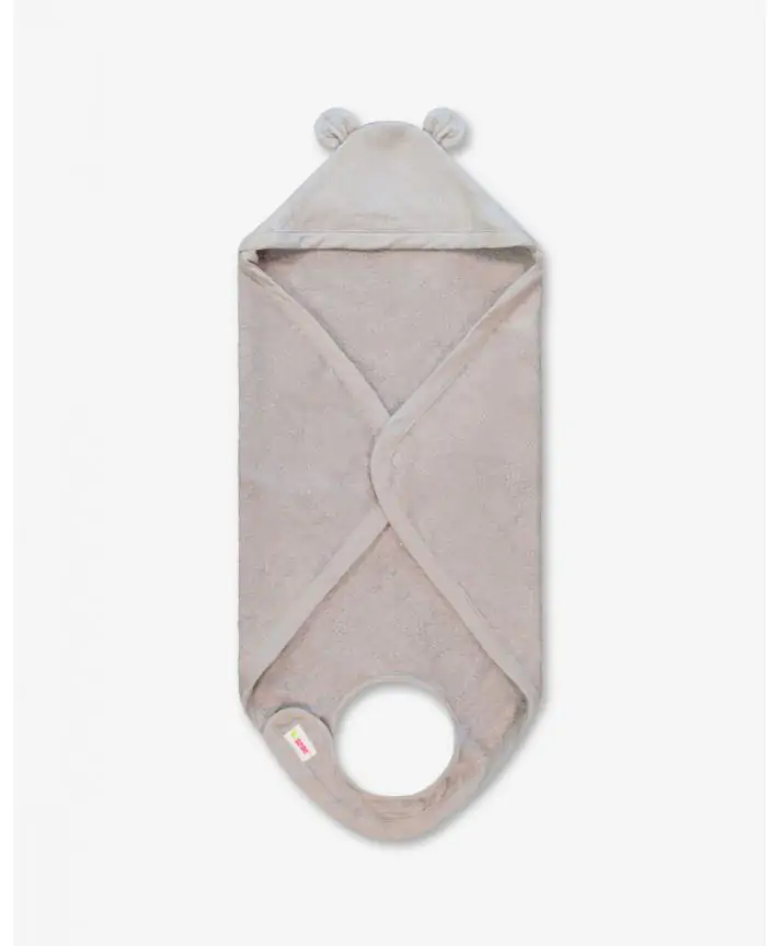 מגבת רחצה קפוצ'ון עם אוזני חיה לתינוק