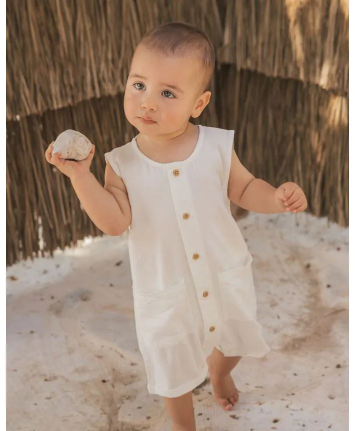 אוברול אריג בגזרת בלון By Bar Zomer