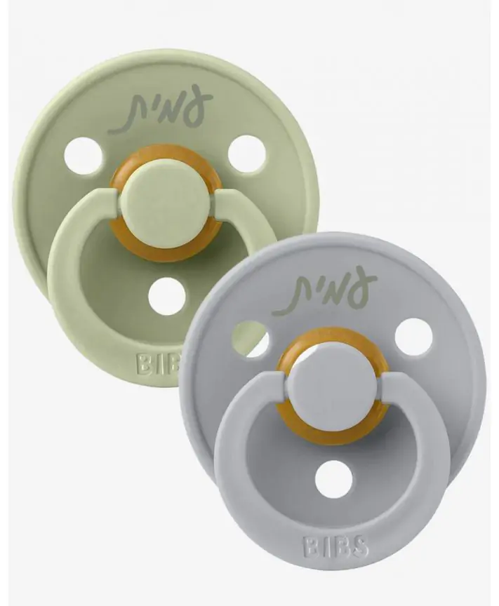 ביבס זוג מוצצים CLOUD/SAGE מידה 1