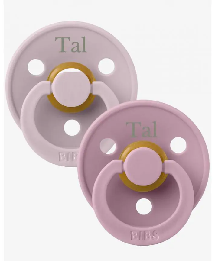 זוג מוצצי ביבס לטקס מידה 1 | BIBS