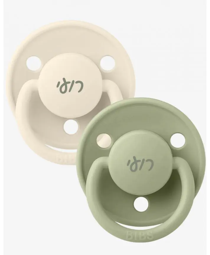 זוג מוצצי ביבס סיליקון מידה 1 | BIBS