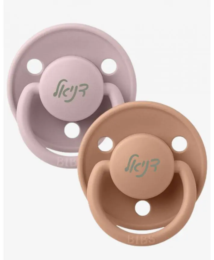 זוג מוצצי ביבס מידה 1 סיליקון | BIBS