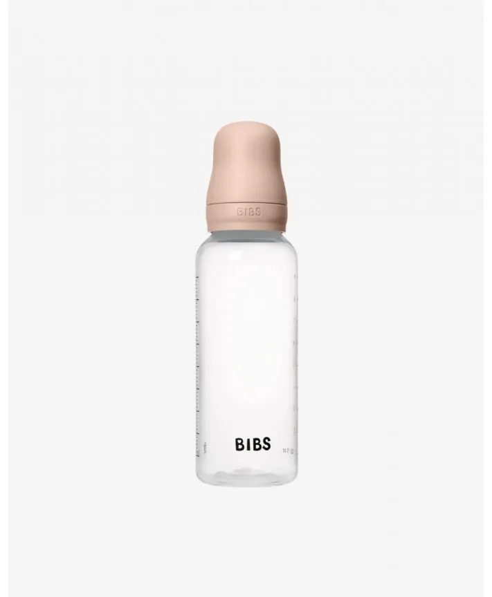 BIBS|BLUSH PP בקבוק הזנה פלסטיק 270 מ"ל זרימה איטית