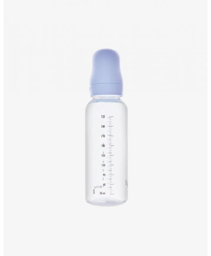 BIBS|BABYBLUE PP בקבוק הזנה פלסטיק 270 מ"ל זרימה איטית