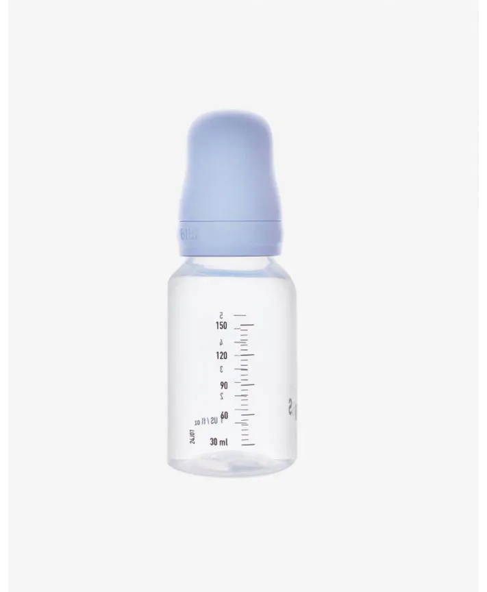 BIBS|BABYBLUE PP בקבוק הזנה פלסטיק 150 מ"ל זרימה איטית