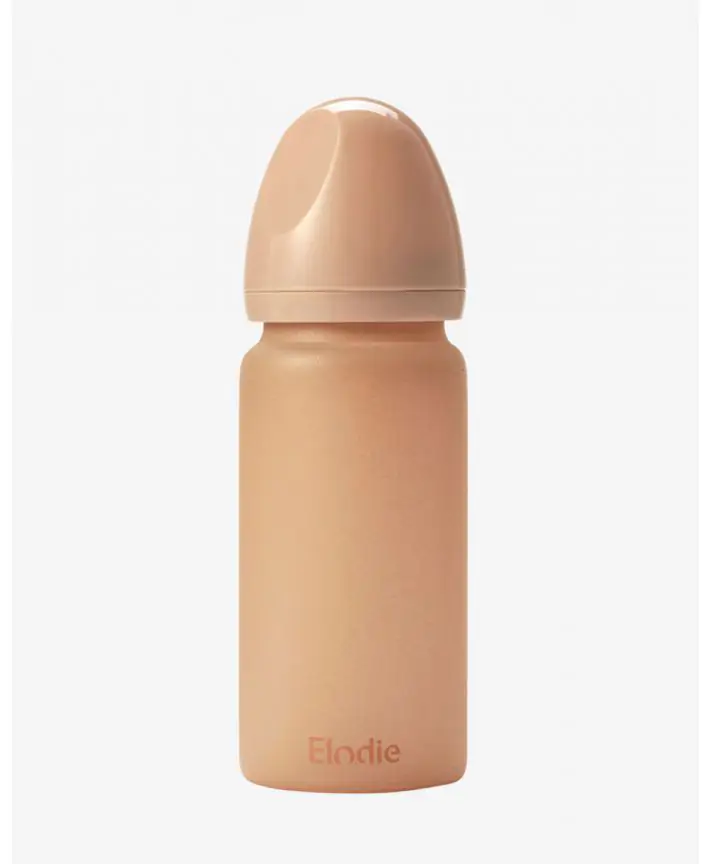 בקבוק הזנה מזכוכית עם ציפוי סיליקוני Elodie