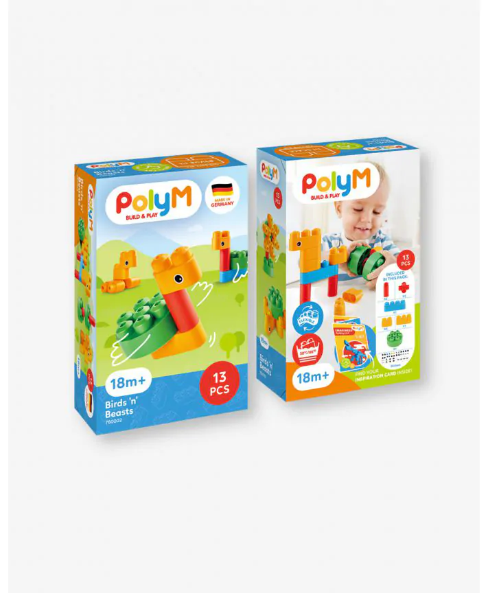 ערכת ציפורים וחיות POLYM