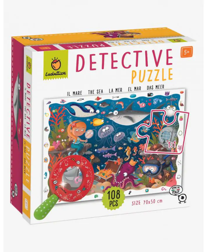 פאזל בלשים צעירים ים LUDATTICA
