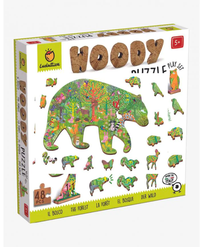 פאזל עץ יער LUDATTICA