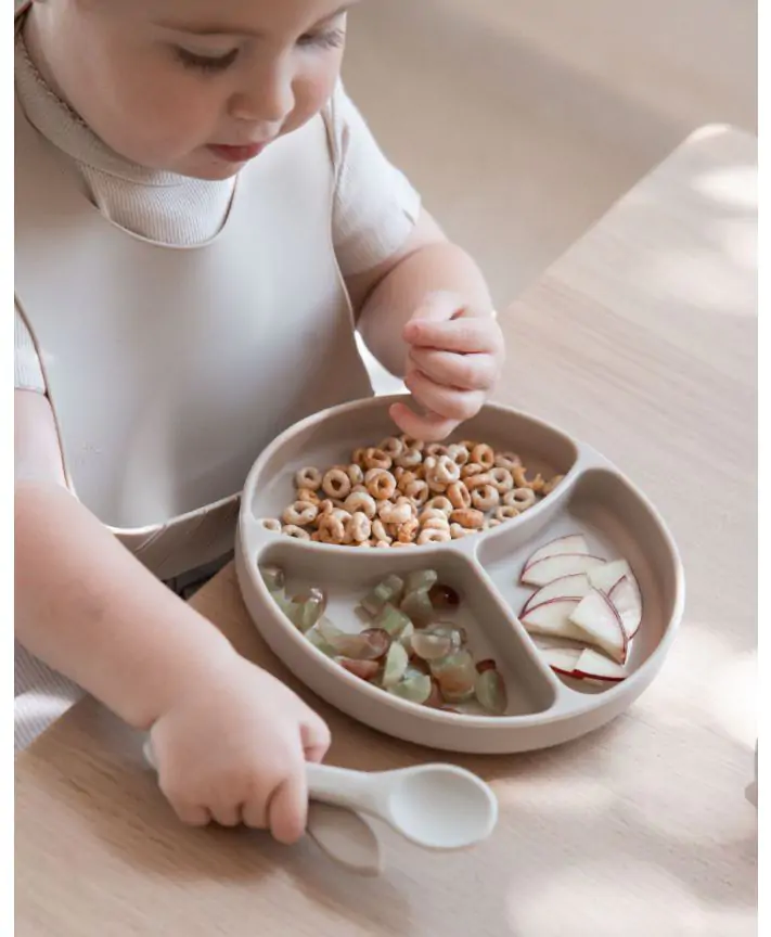 צלחת סיליקון מחולקת