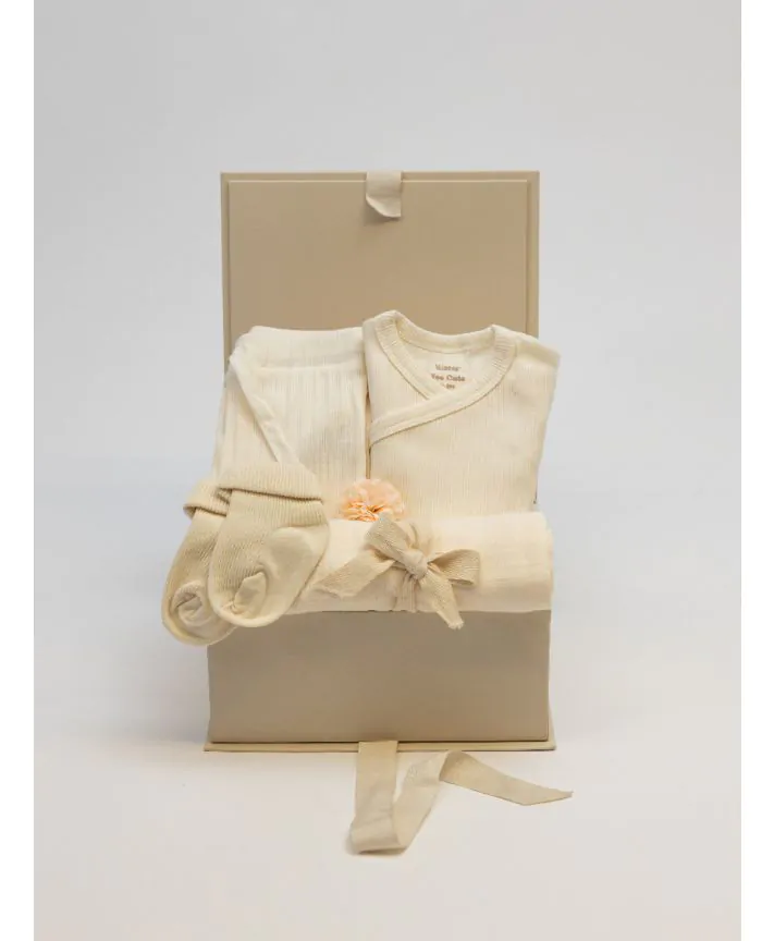 מארז מתנה For The Baby שמנת, OS