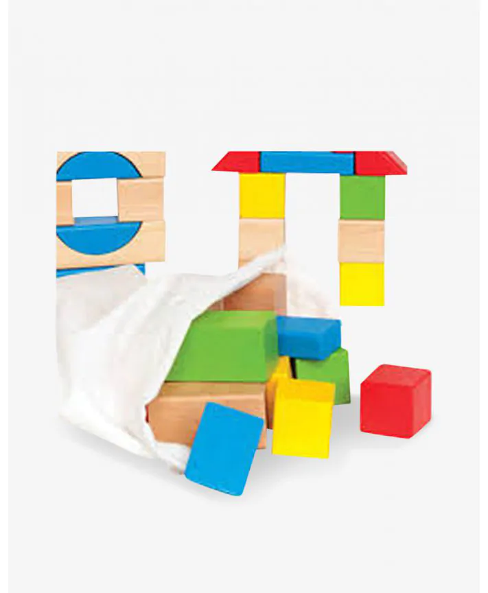 סט משחק 50 קוביות עץ HAPE