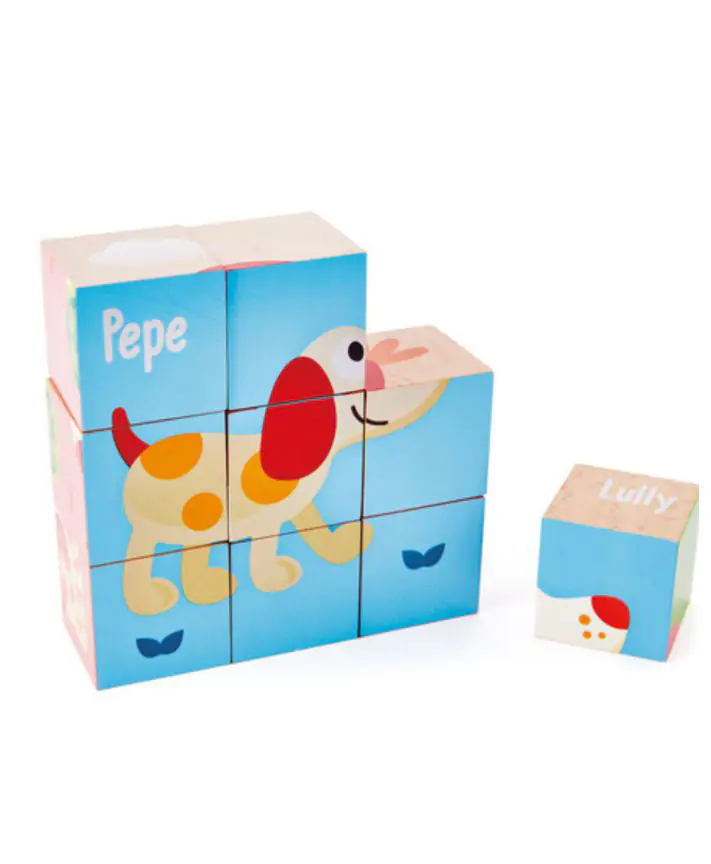 פאזל קוביות חברות HAPE